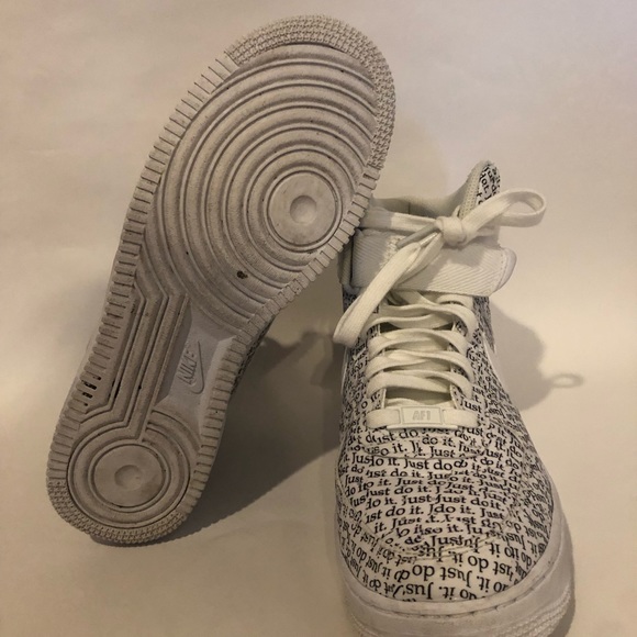 Just do it nike Air Force ones - Picture 5 of 8